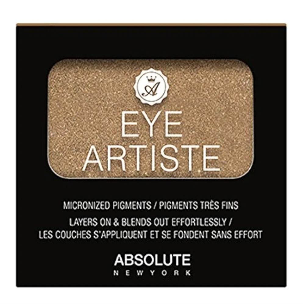 Absolute New York Eye Artiste Gold Eyeshadow